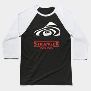 Stranger Kicks Baseball T-Shirt